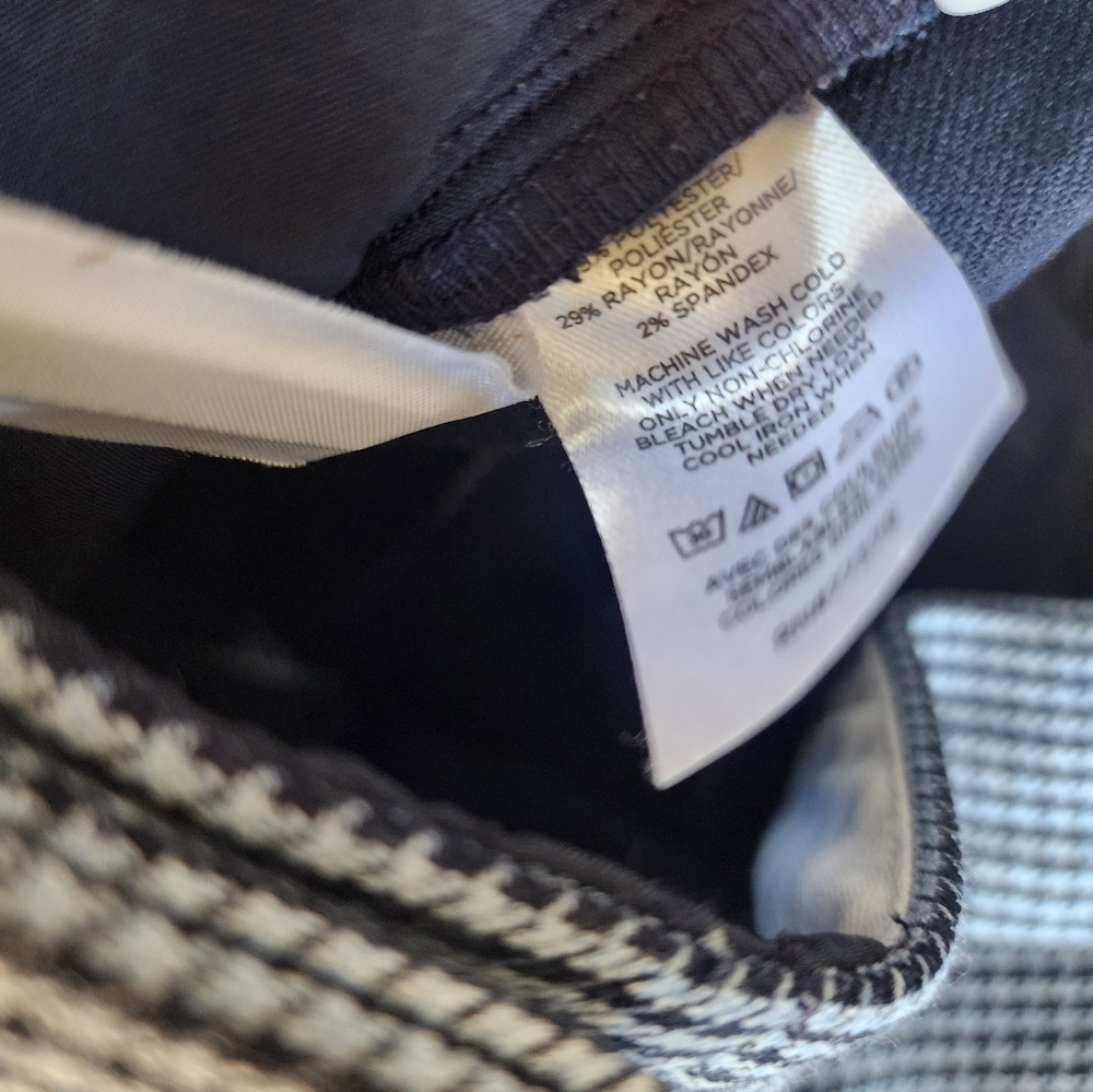 Ann Taylor Plaid Dress Pants - Picture 4 of 5